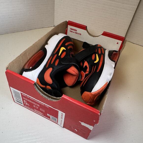 Nike Air Max Exosense CN7878-800 Orange Running Shoes Toddler Sneakers Sz 5c - Picture 8 of 8